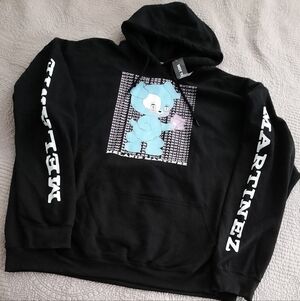 NWT Hot Topic Melanie Martinez Blue Dog Pullover Hoodie